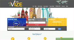 Desktop Screenshot of 1vize.com